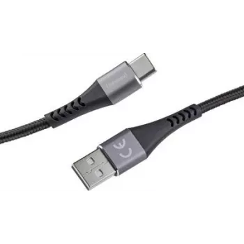 INTENSO kaabel A315C nailon USB-A kuni USB-C 1,5 m