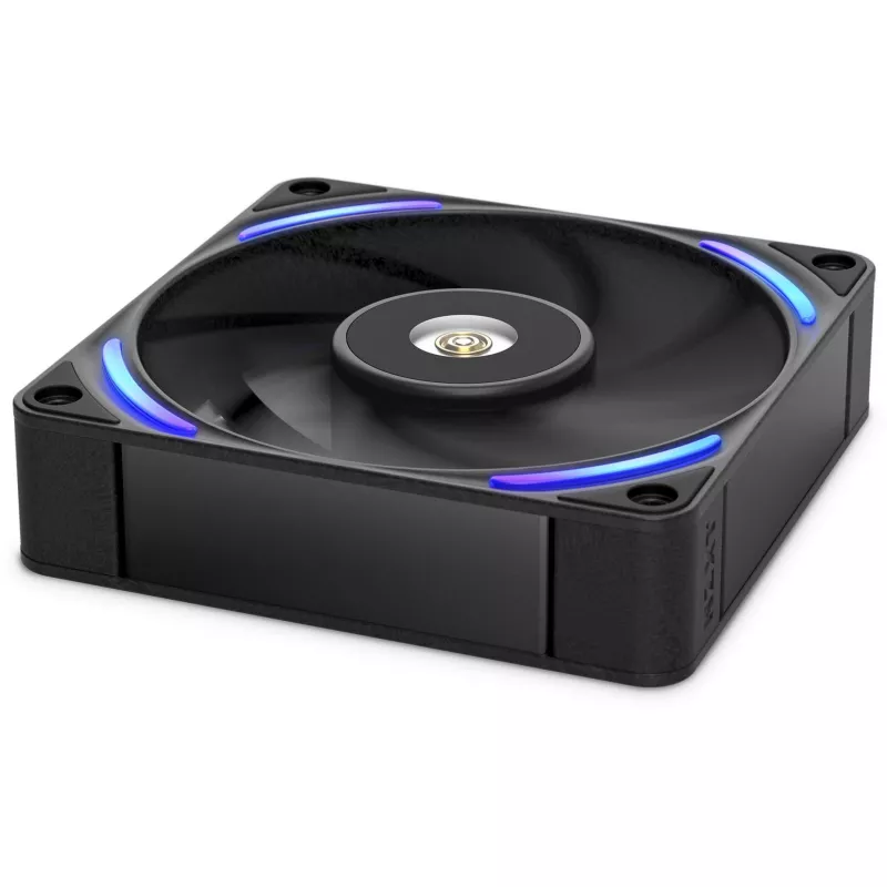 NZXT F120X 120mm korpuse ventilaator - must