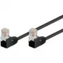 Võrgukaabel Goobay 96085 must 0,5m Cat5e U/UTP
