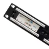 Paigalduspaneel RACK 24 porti, kat.6 UTP