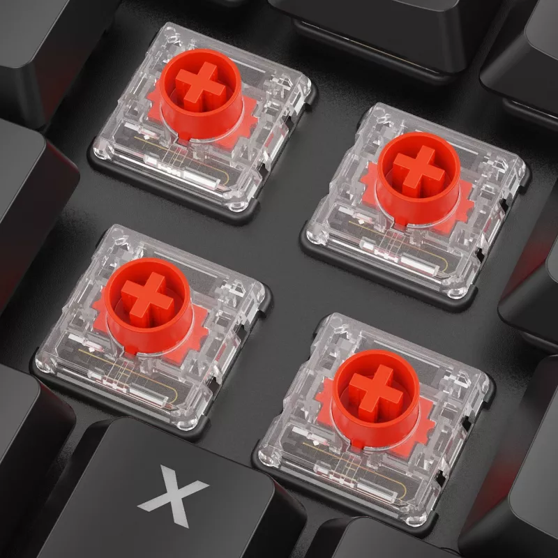 Sharkoon PureWriter W65 klaviatuur mänguritele RF-juhtmevaba QWERTZ saksa must