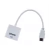 Savio CL-27B videokaabli adapter 0.1 m HDMI Type A (Standard) VGA (D-Sub) valge
