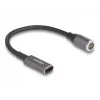 Toitekaabel DeLOCK 80781 0,15 m USB C 8-kontaktiline 20 V