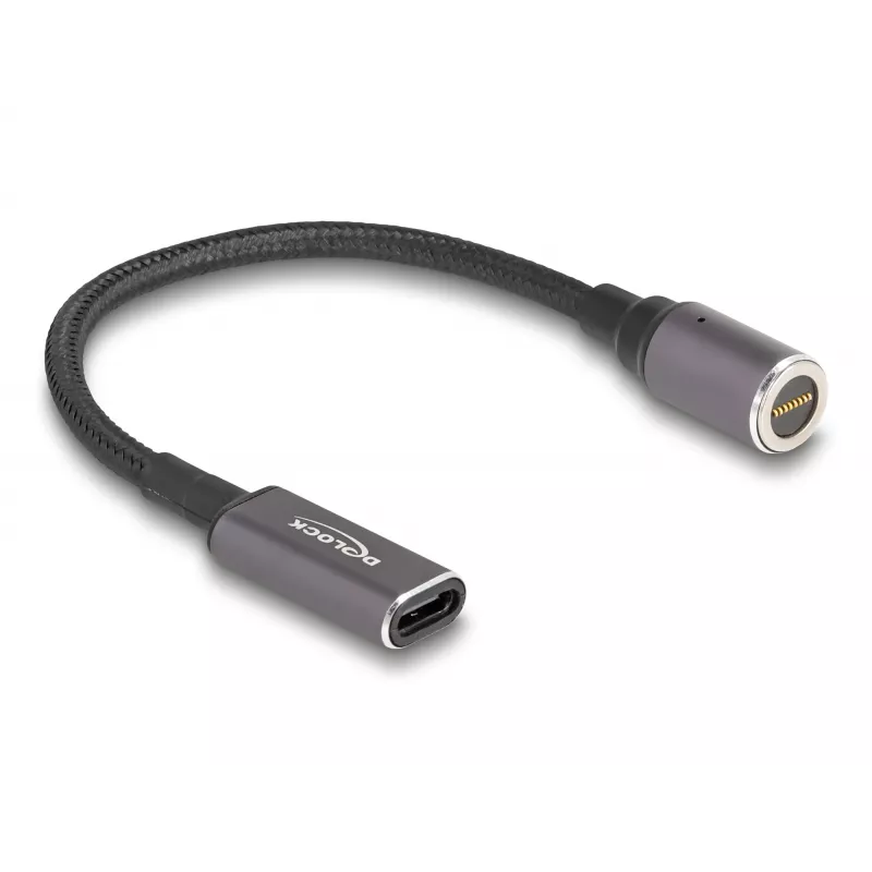 Toitekaabel DeLOCK 80781 0,15 m USB C 8-kontaktiline 20 V