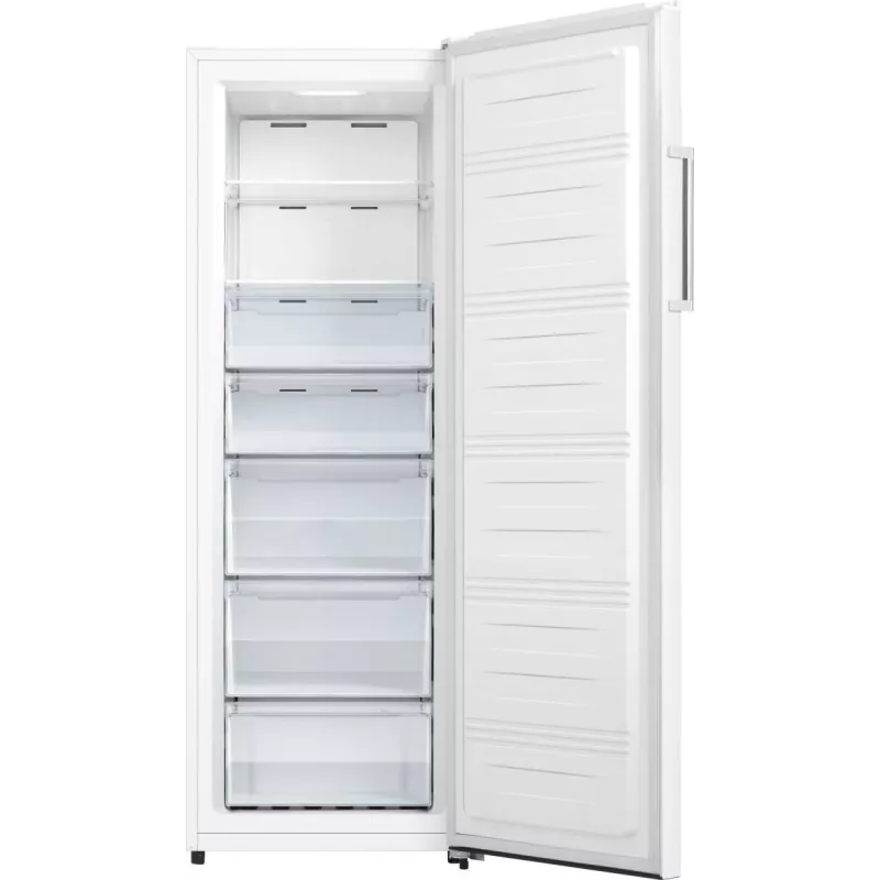 Püstkülmik Gorenje FN617EEW5 — 240 L, No Frost, 172 cm kõrgus, vabaltseisev, valge, ekraan, energiaklass E