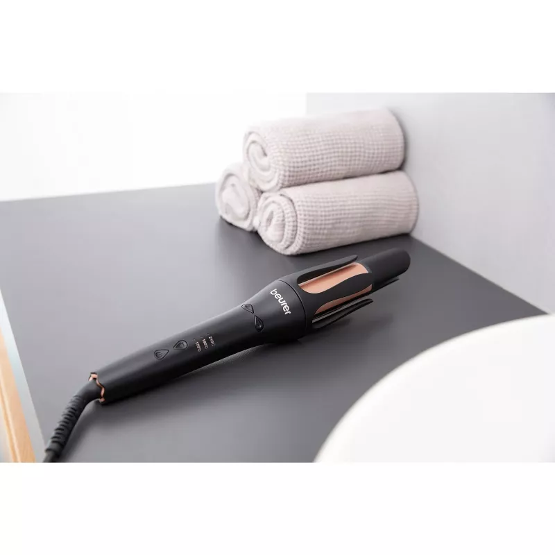 Lokiraud Beurer HT 75 — 25 mm keraamilise kattega silinder, must/vask viimistlus