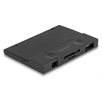 Kaardilugeja DeLOCK 91014 USB 3.2 Gen 1 Type-A/USB-C Must MicroSD SD