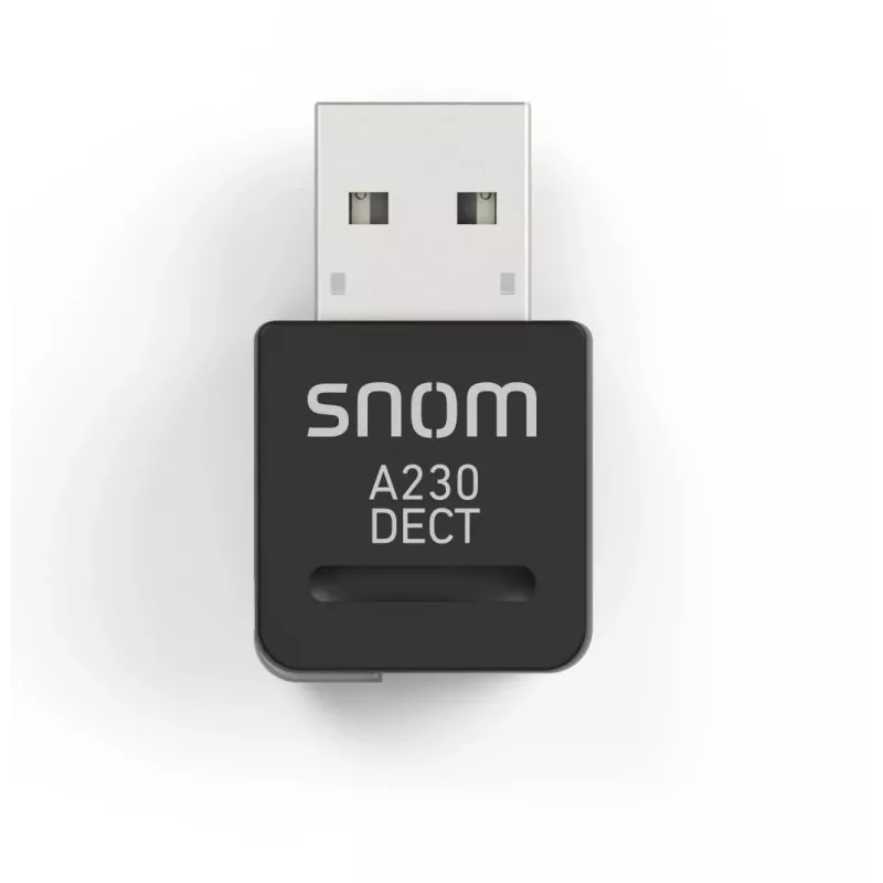 snom A230 DECT USB-mälupulk - võrguadapter - USB2.0 - DECT (4386)