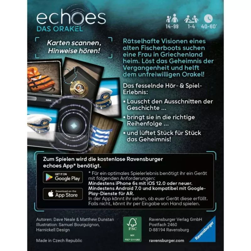 echoes Das Orakel, peremäng