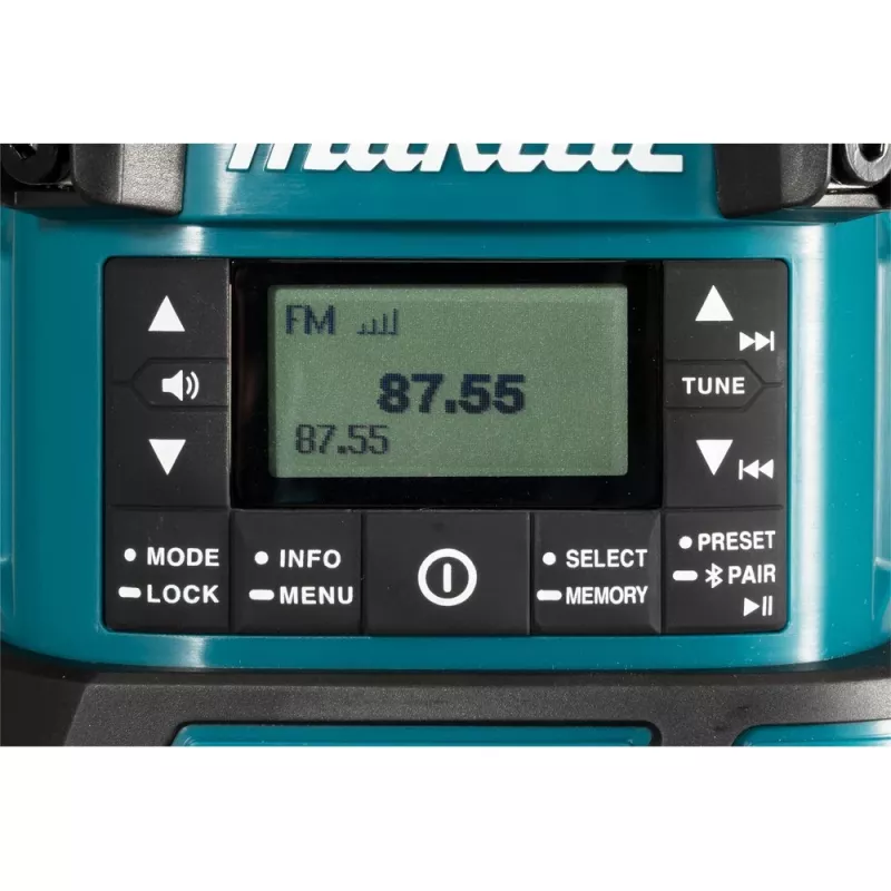 Makita DMR056 raadio Kaasaskantav Analoog- ja digitaalne Must, Sinine
