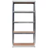 Topeshop hoiuriiul G9030 aialeriistade hoiuriiul, vabalt seisev, tsingitud teras, MDF