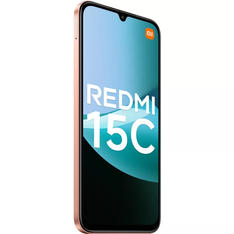 Xiaomi Redmi 15C 4G nutitelefon 4 GB RAM 256 GB, kaks SIM-kaarti, oranž