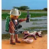 Playmobil Special Plus Researcher with Young Caiman Playset