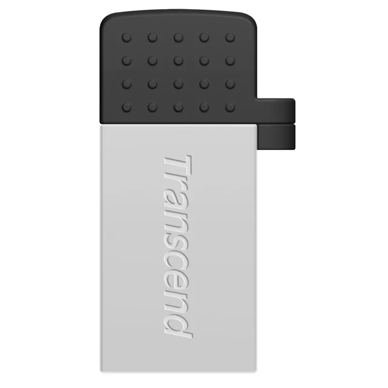 Transcend JetFlash Mobile 380 - USB-mälupulk - 16 GB - USB2.0 - hõbedane (TS16GJF380S)