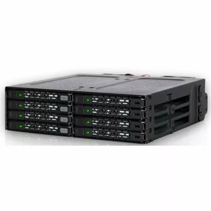 ICY DOCK - ToughArmor - MB998IP-B - 8-kohaline 2,5-tolline SAS/SATA SSD ja HDD (7 mm) tagasiplaadi moodul