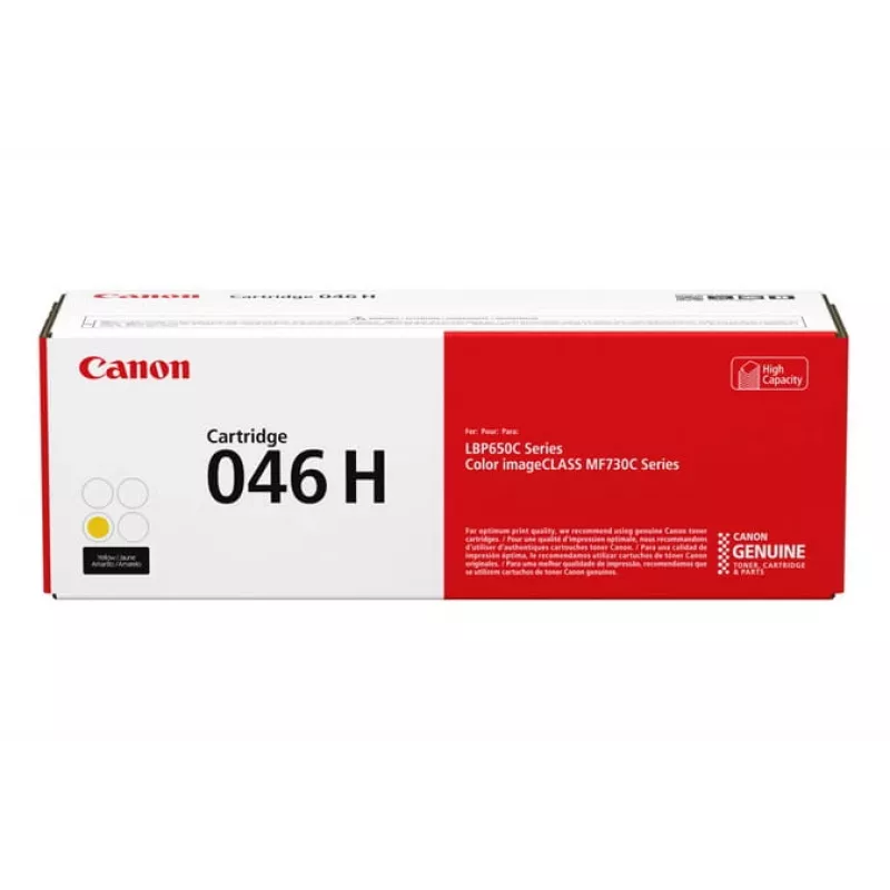 Toonerkassett Canon CRG 046 H 12500 lehekülge Kollane