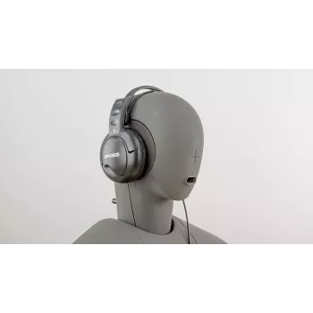 Koss | UR20 | DJ-stiilis kõrvaklapid | Juhtmega | Kõrva peal | Mürasummutus | Must