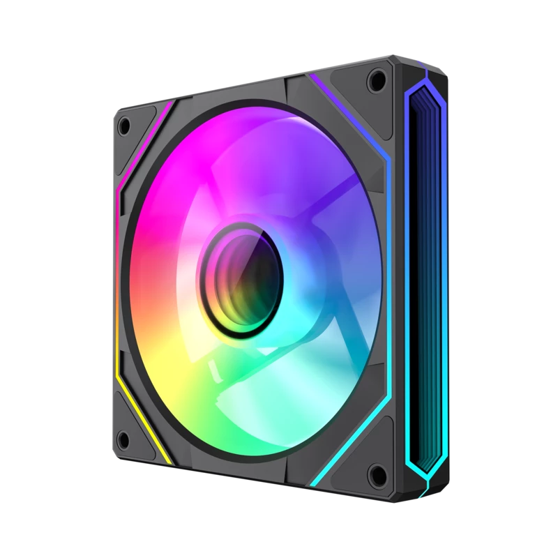 Gamemax | Korpusventilaator | FN12A-S8I | Must
