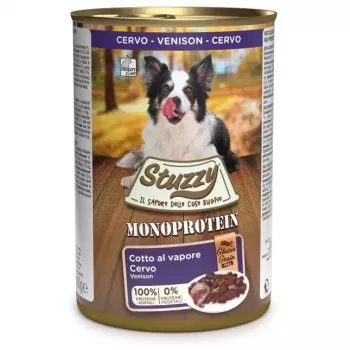 STUZZY Monoproteiin Hirveliha - märg koeratoit - 400 g