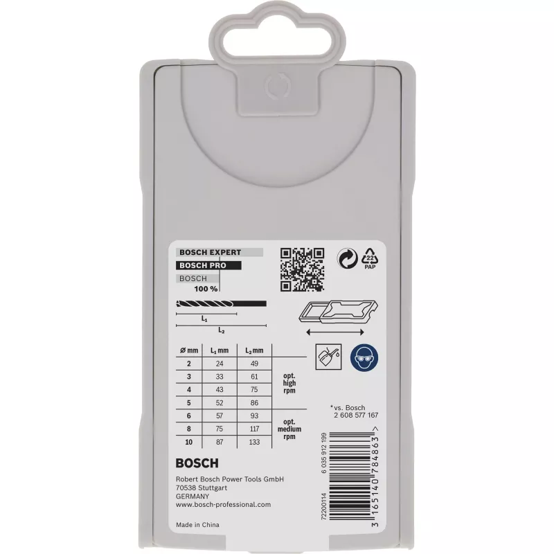 Puurikomplekt Bosch 2 608 589 296
