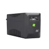 UPS Line-Interactive roheline Cell 6,5 kVA, 360 W, 2 vahelduvvoolu pistikupesa, 12 V 7 Ah VRLA, USB, torn, must
