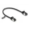 Võrgukaabel DeLOCK RJ45 pistik pistikule Cat.8.1 0,25 m must