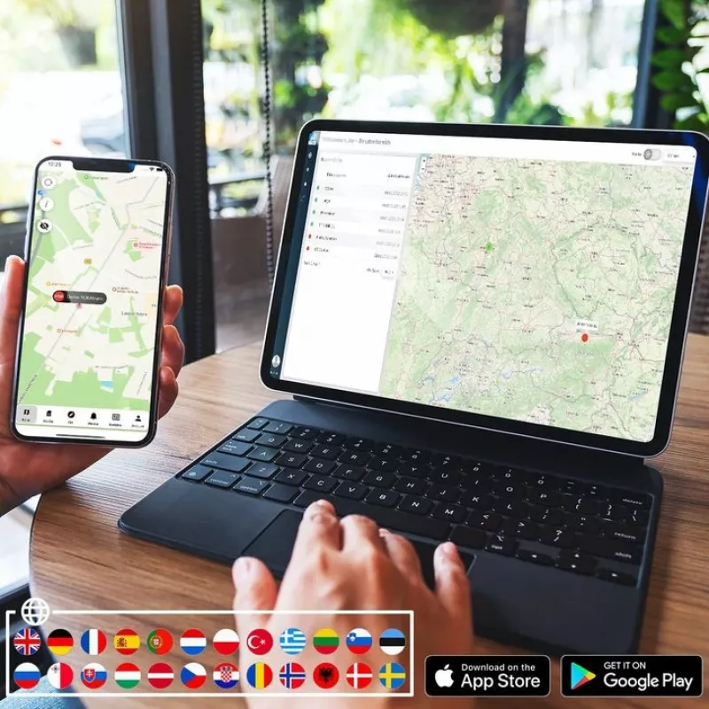 YUKAtrack GPS-Tracker Auto Fahrzeuge LKW mit SIM-Karte und Datenflat Europaweit LIVE Ortung