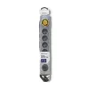 Liigpingekaitse Qoltec 50166 Hall 6 vahelduvvoolu pistikupesa 230V 3m