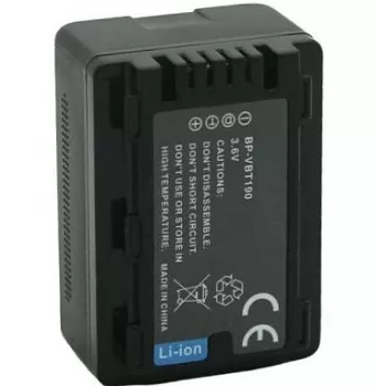Aku ekstra digital VW-VBT190 1860mAh Li-ion kaasaskantavatele seadmetele, mudel DV00DV1412