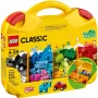 LEGO 10713 Classic Creative Suitcase mänguasjade hoiukohver lõbusate värviliste ehitusklotsidega, kingitus 4+ aastastele lastele, poistele ja tüdrukutele