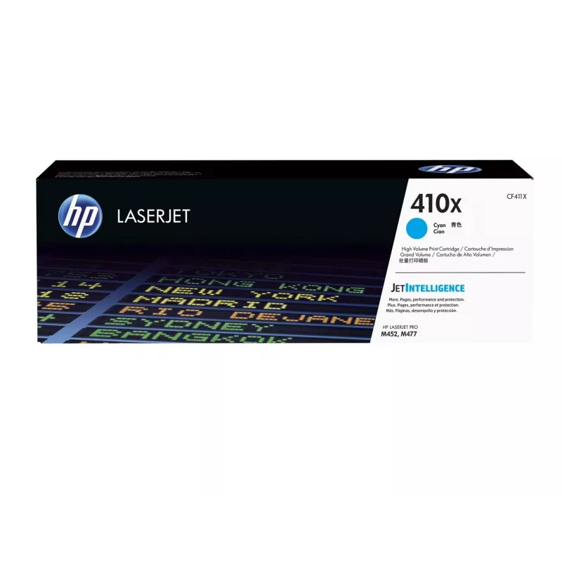 HP 410X suure saagikusega tsüaan originaal LaserJet toonerikassett