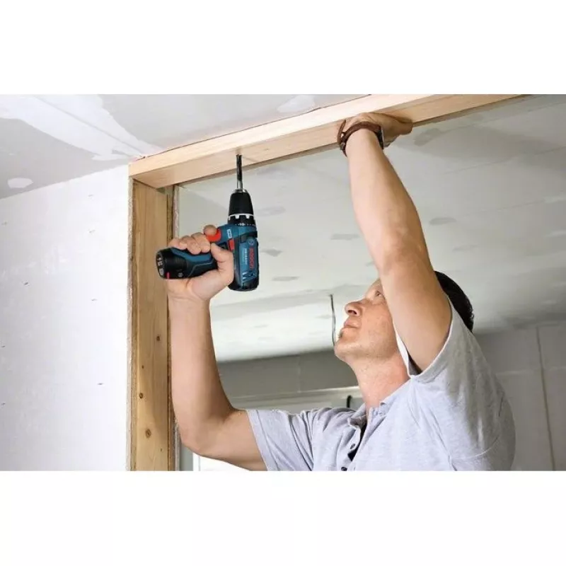 Bosch GSR 10,8-2-LI Professional Keyless Must, Blue, Red