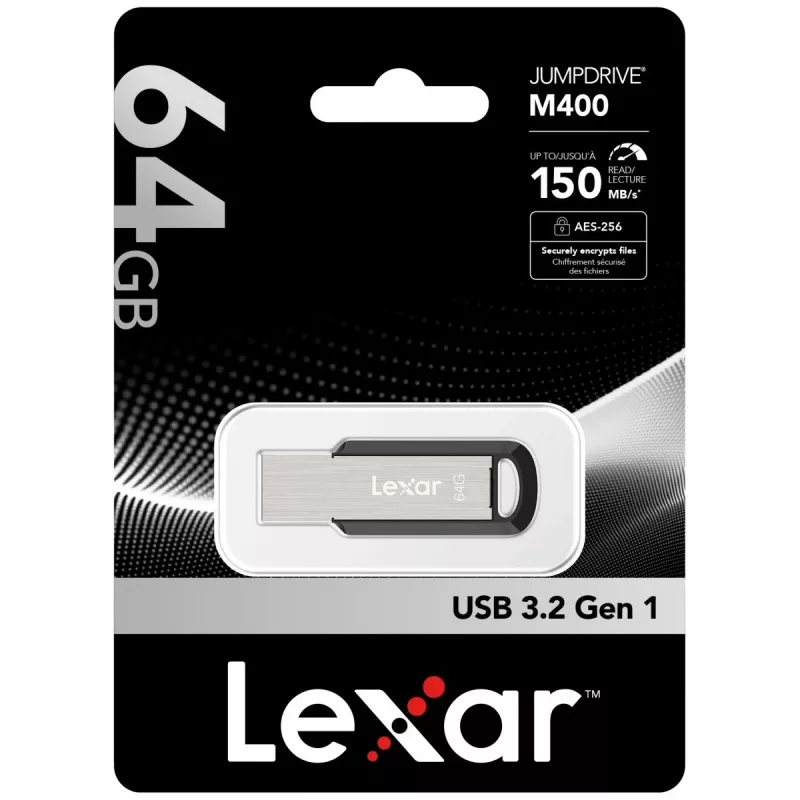 USB-mälupulk Lexar 64 GB USB Type-A 3.2 Gen 1 JumpDrive M400