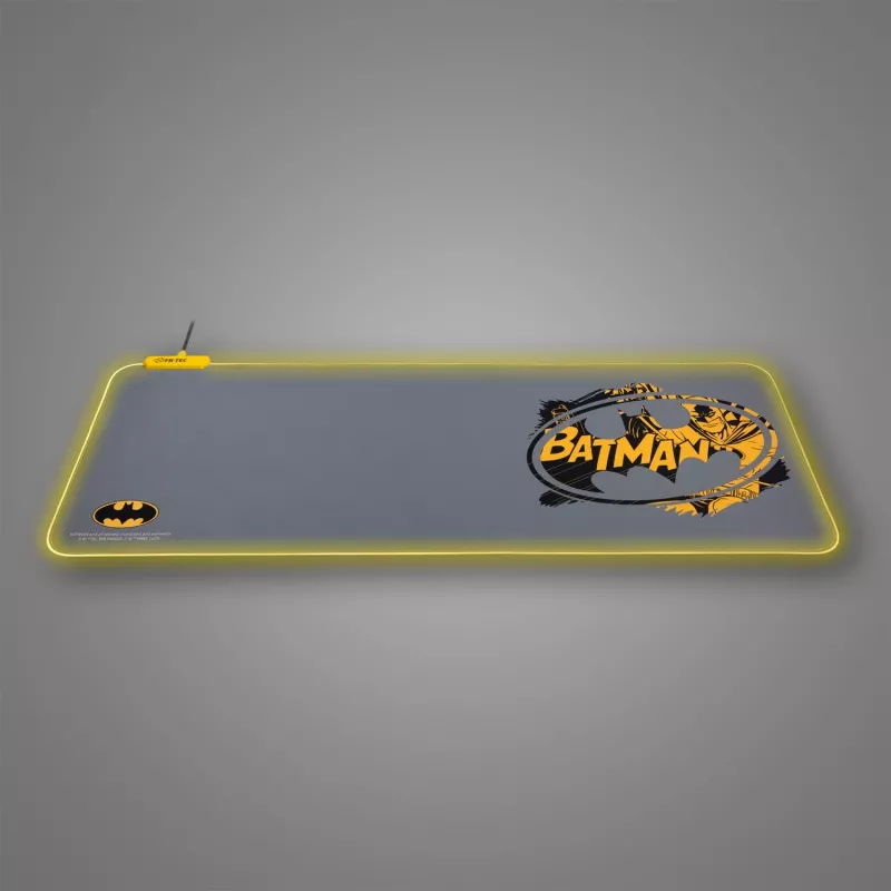 FR-TEC BATPCMPAD Mänguhiirematt Must - Hall - Kollane (BATPCMPAD)