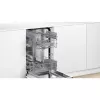 Boschi Serie 2 SPI2HKS42E nõudepesumasin, poolintegrecritav, saledam, 45 cm, 10 komplekti, 5 programmi, E-klass