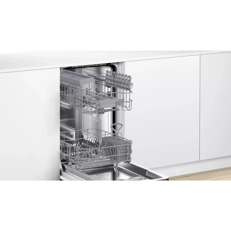 Boschi Serie 2 SPI2HKS42E nõudepesumasin, poolintegrecritav, saledam, 45 cm, 10 komplekti, 5 programmi, E-klass