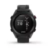 GPS-golfikell GARMIN Approach S12 Must, 43 mm korpus, silikoonrihm, 30 h GPS-aku