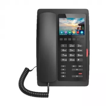 Fanvil H5W IP-telefon must 2 liini Wi-Fi
