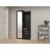 Topeshop GAR DUO CZERŃ entryway Kapp
