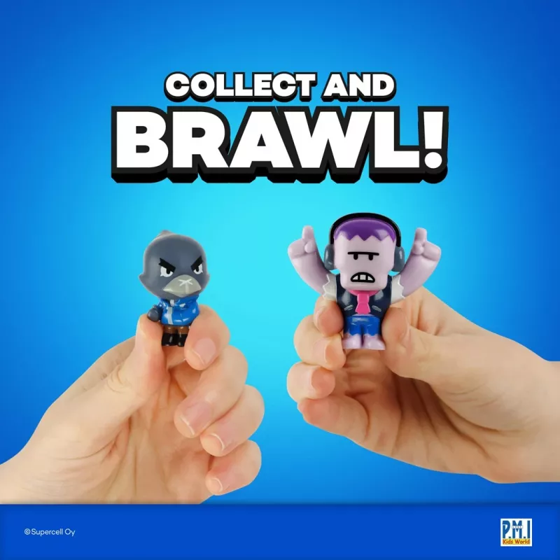 BRAWL STARS S1 KUJUKESED - 8-PAKENDI DELUXE KARP VER.C