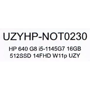HP ProBook 640 G8 i5-1145G7 16GB 512GB SSD 14 FHD Win11pro Kasutatud