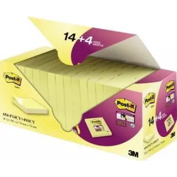 3m 654-P14CY+4SSCY märkmepaber