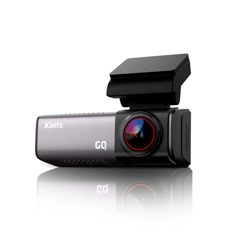 Autokaamera Xblitz GO3 Full HD 2K (2560x1440) 140° IMX335, 60 kaadrit/s, GPS, 2-tolline ekraan, parkimisrežiim, MicroSD kuni 128 GB
