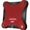 Väline SSD ADATA SD620 1 TB, kaasaskantav USB 3.2 Gen 2 (Micro-USB B), lugemiskiirus 520 MB/s, kirjutamiskiirus 460 MB/s, löögikindel, punane
