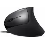 Perixx PERIMICE-513 L, Ergonoomiline hiir, vasakukäelistele, vertikaalne, must