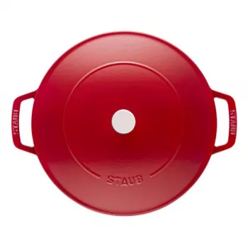 Staub Roaster Chistera 28cm ümmargune kirsipunane 40511-474-0 405114740 (40511-474-0)