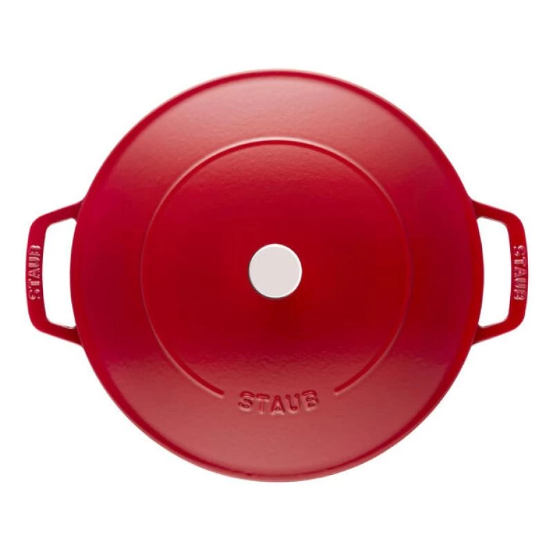Staub Roaster Chistera 28cm ümmargune kirsipunane 40511-474-0 405114740 (40511-474-0)