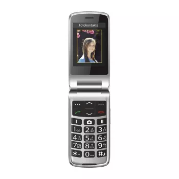 Nutitelefon Beafon SL645 4,0 tolli 512 MB must-hõbedane