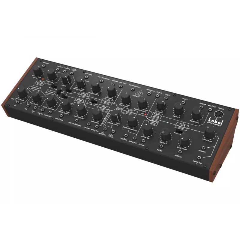 Analoogsüntesaator Behringer KOBOL Expander moodul — rackmonteeritav laiendusmoodul