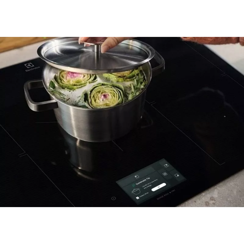 Sisseehitatud induktsioonpliit Electrolux EIS77453, 4 tsooni, 680×490×44 mm, must, klaaspealispind
